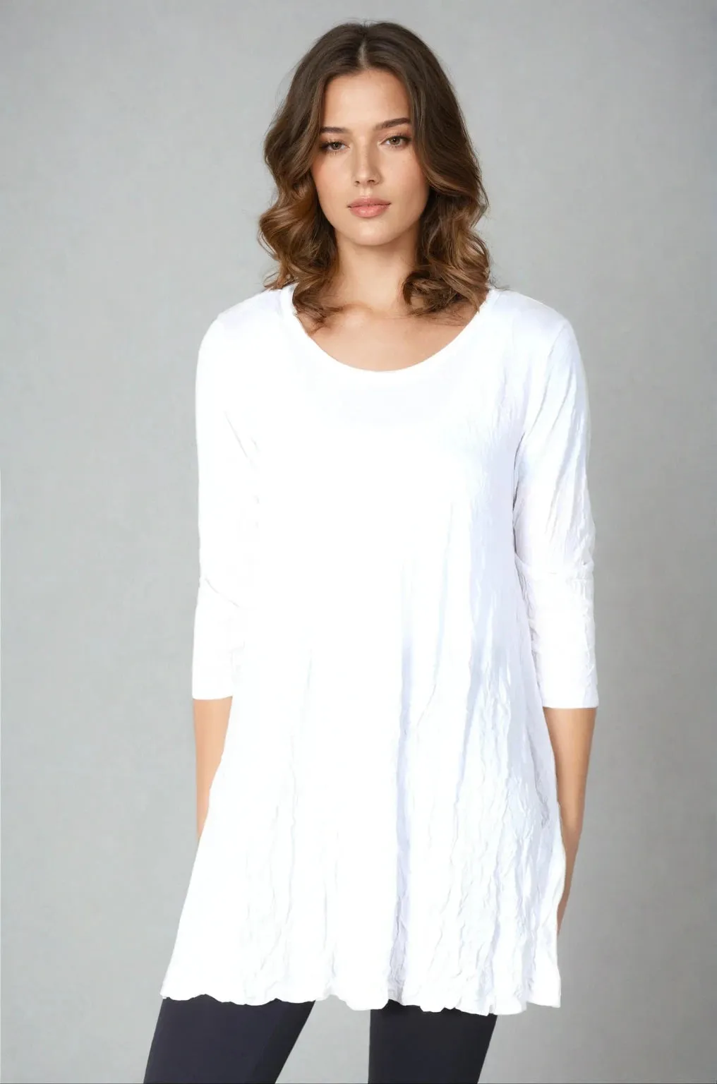 3/4 Sleeve Basic Tunic