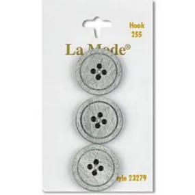 3/4" Grey Buttons | LaMode