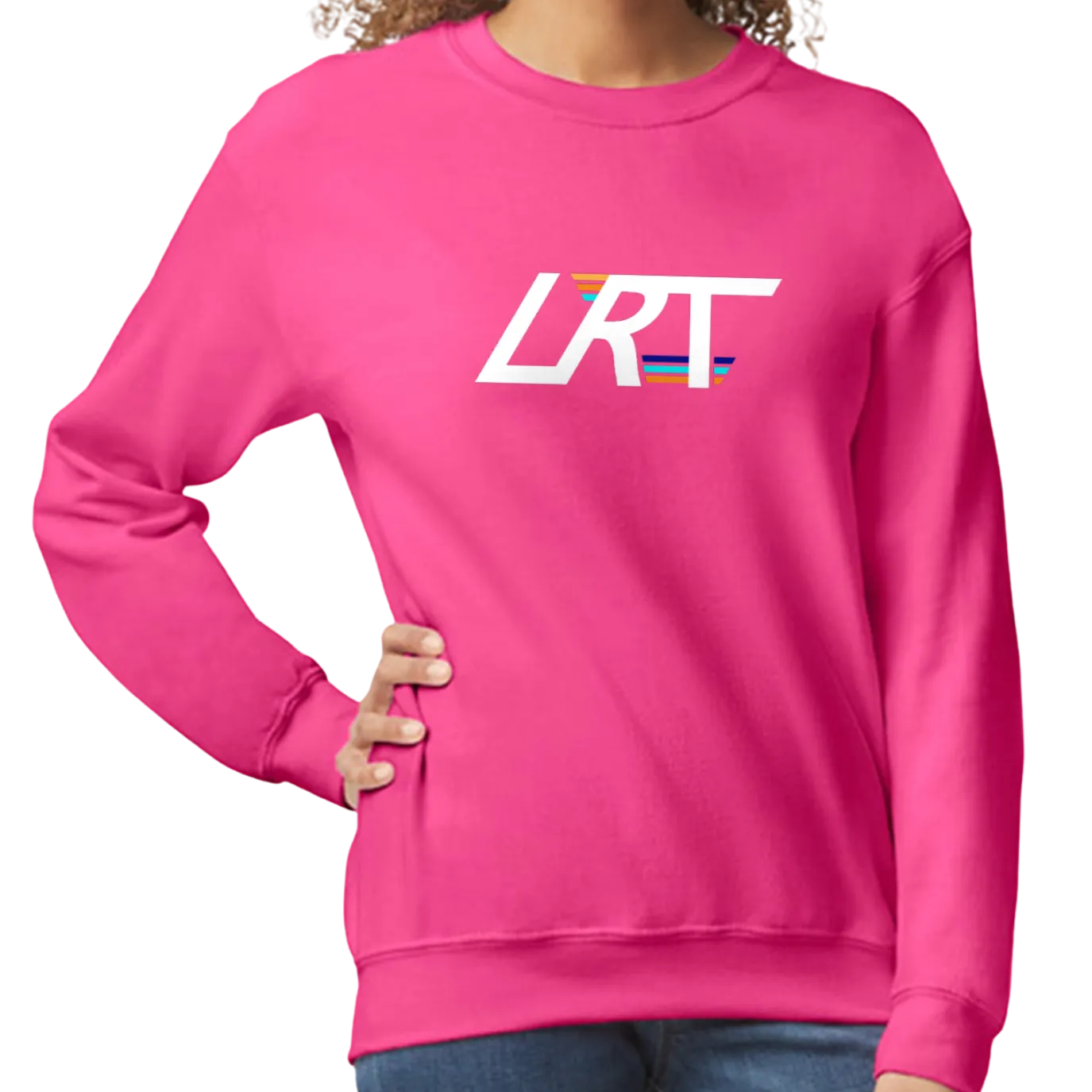 ADULT LRT WINGED LOGO CREW SWEATSHIRT