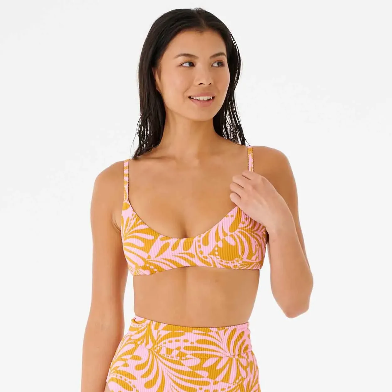 Afterglow Swirl Bralette Bikini Top