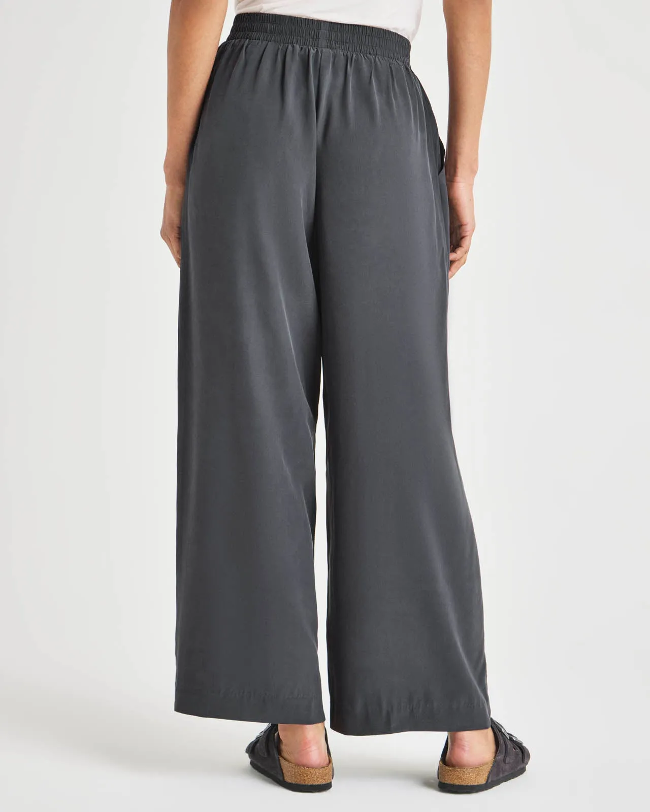 Alessandra Silk Wide Leg Pant