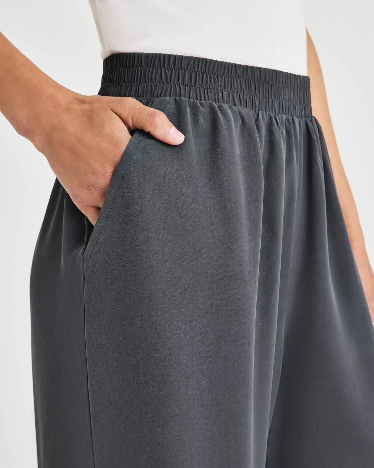 Alessandra Silk Wide Leg Pant