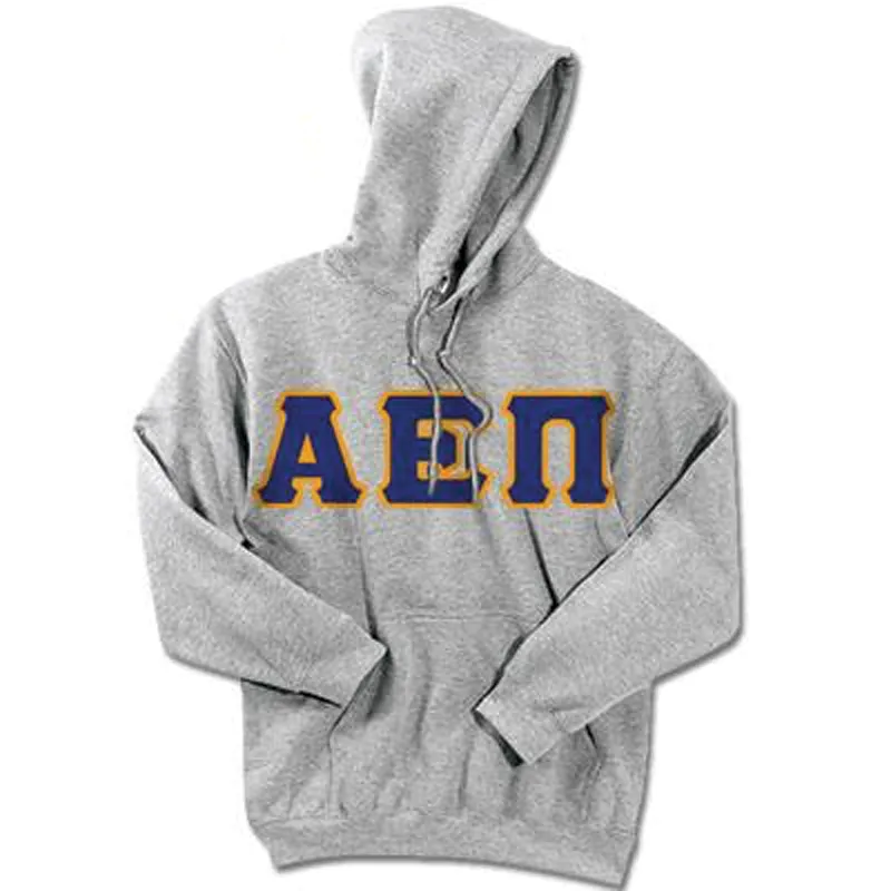 Alpha Epsilon Pi Standards Hooded Sweatshirt - G185 - TWILL