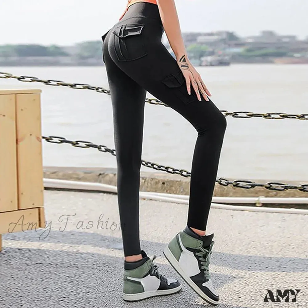 Amy Fashion - Fitness Riding Pants Yoga Pants