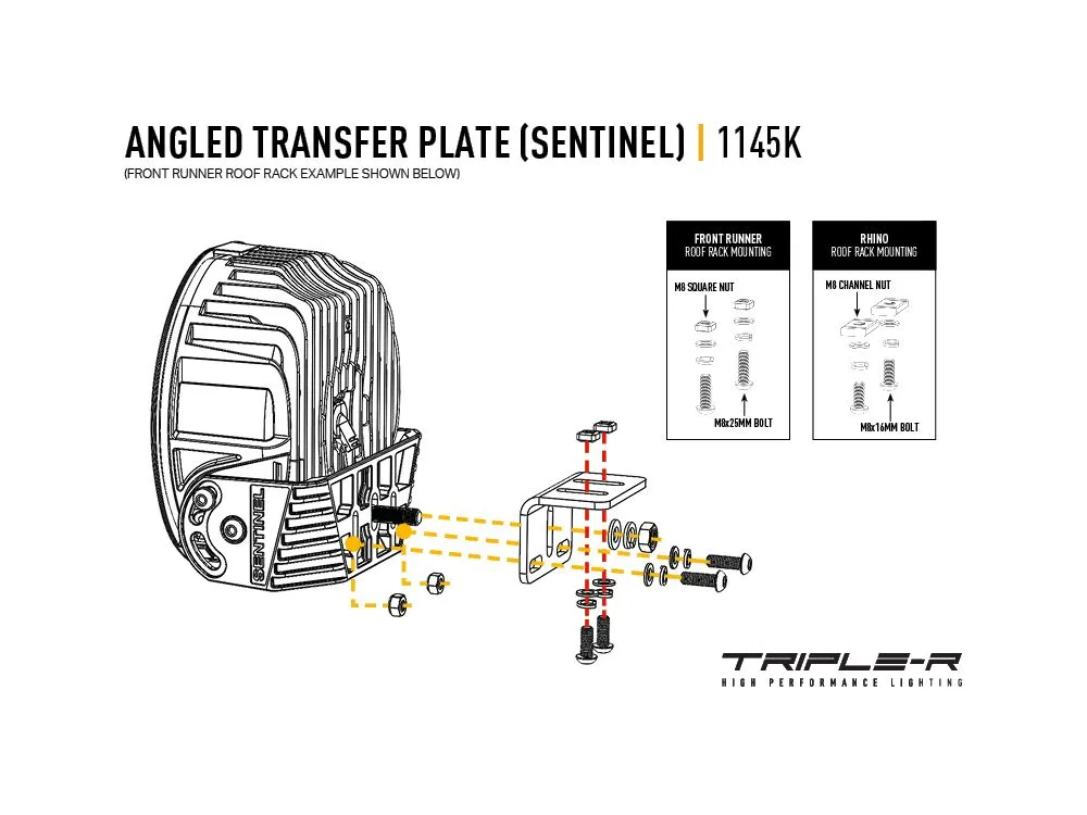 Angled Transfer Plate (Sentinel)