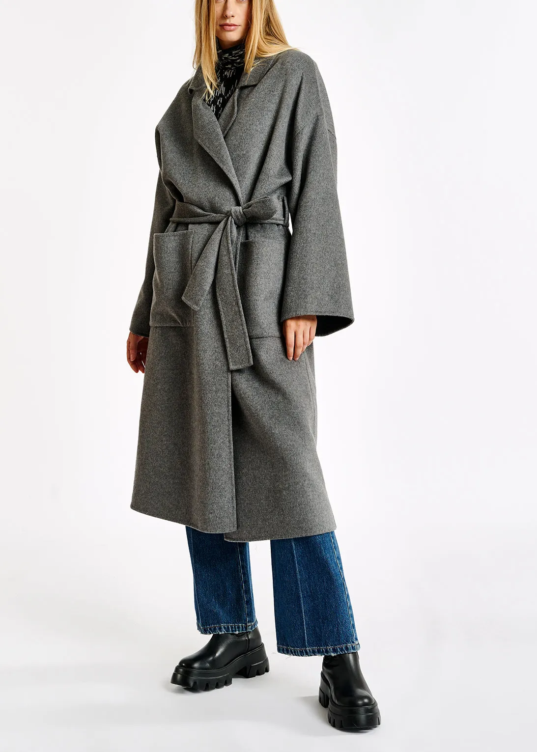 Aruffles double face coat