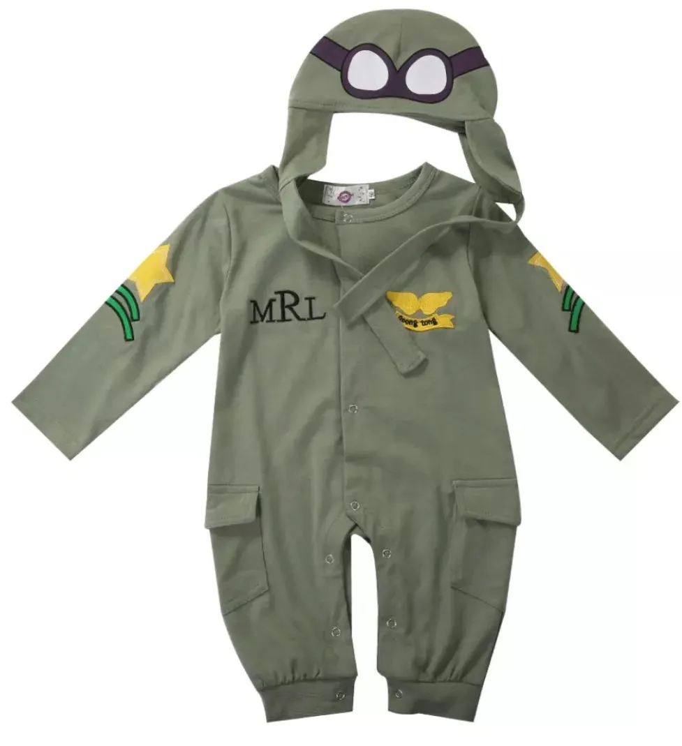 Aviator Romper and Hat #2000198