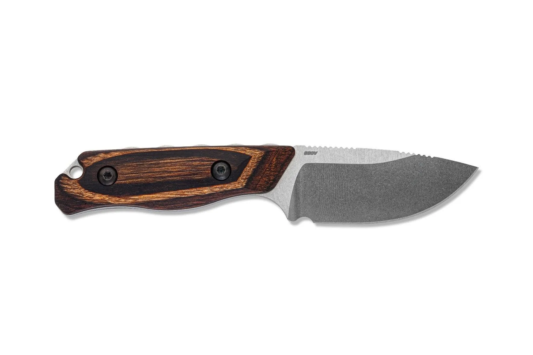 Benchmade 15017 Hidden Canyon Hunter Fixed Blade Knife 2.79in S30V Steel Blade - Leather Sheath