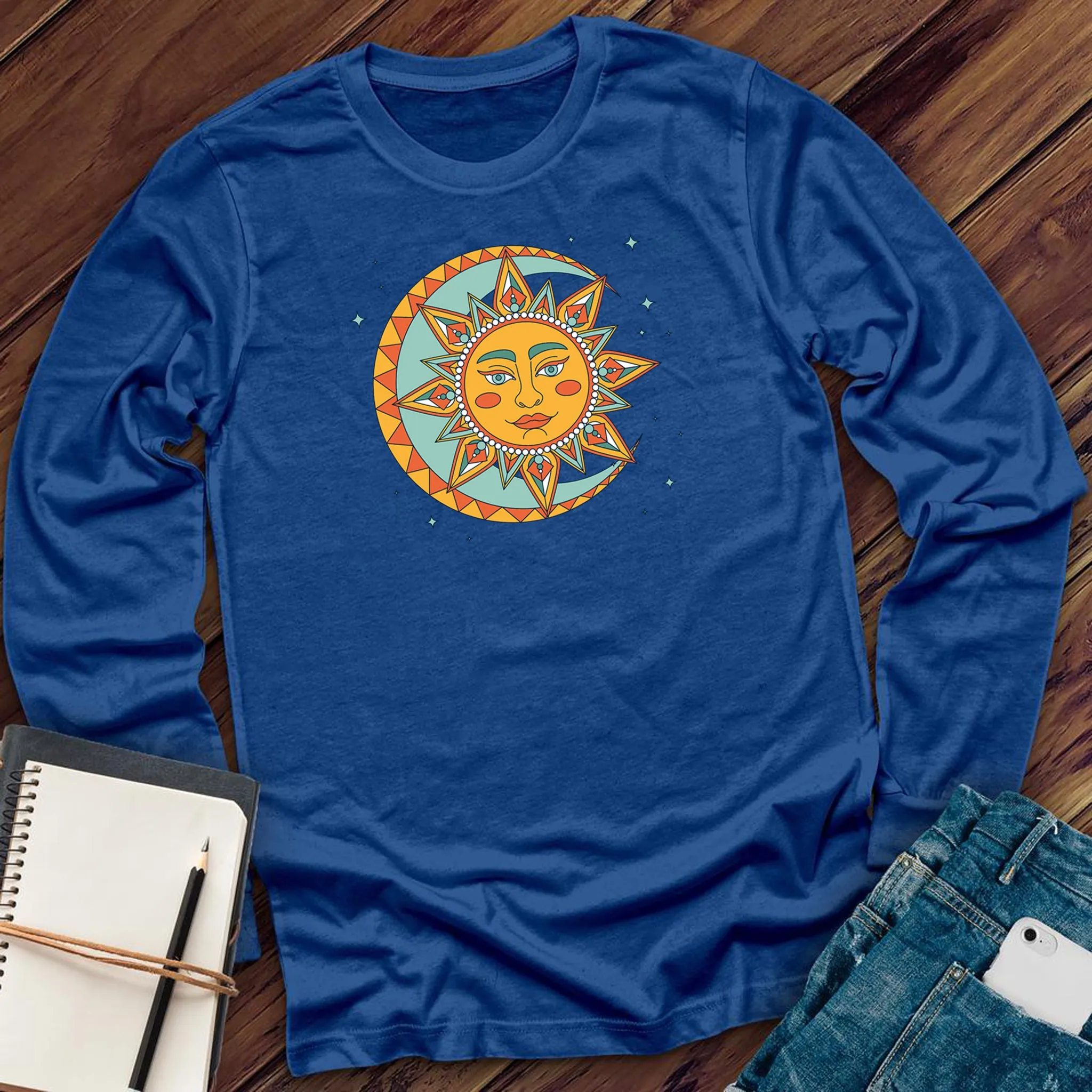 Boho Lunar Sun Long Sleeve