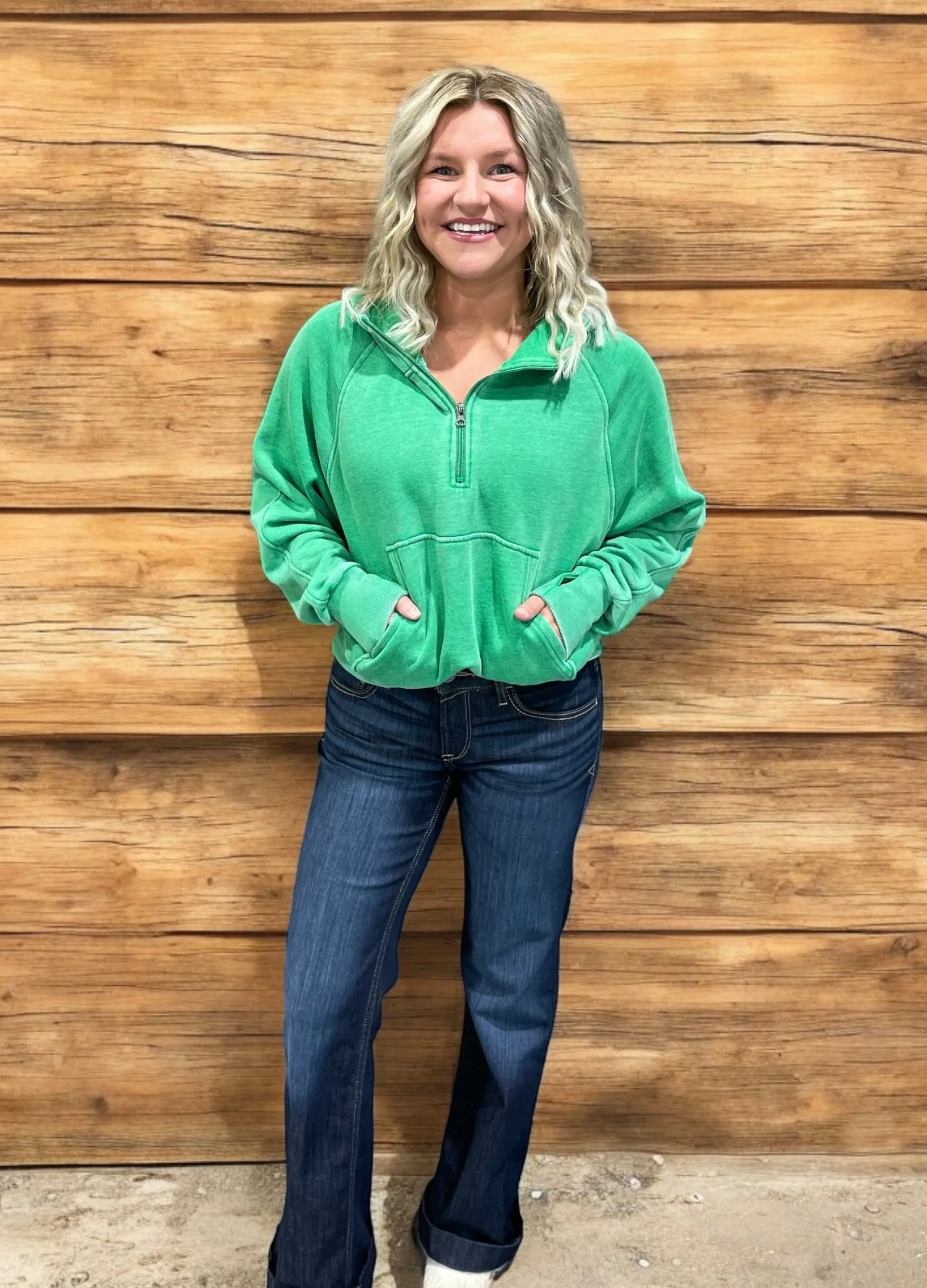 Bold & Bright Hoodie - Green