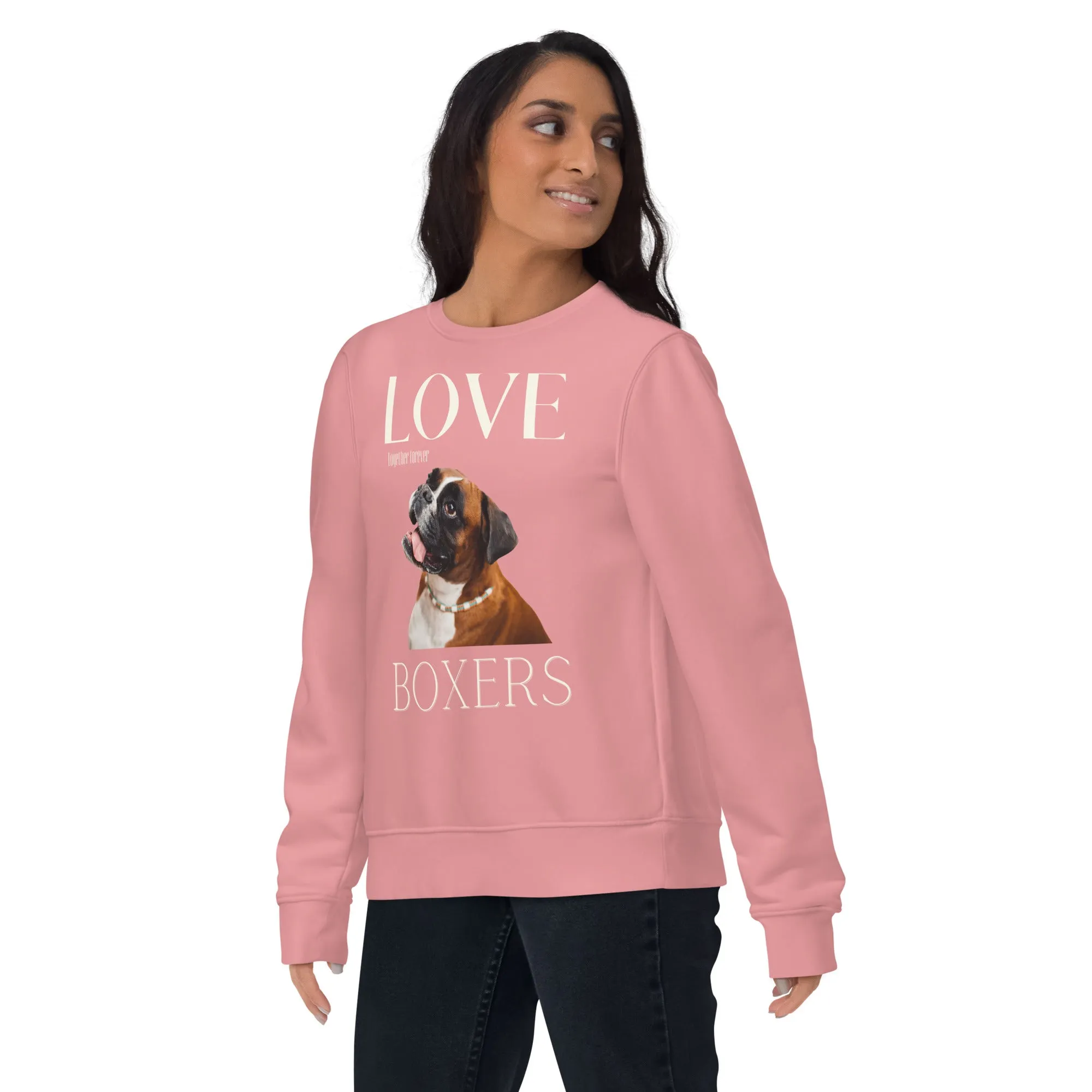 Boxer dog lovers, sweatshirt Unisex