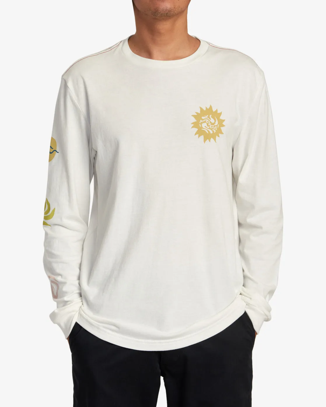 Breeze Long Sleeve Tee - Antique White