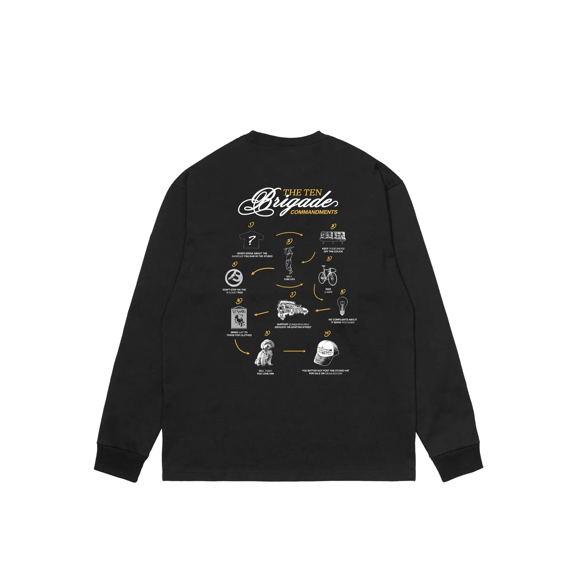 Brigade Mens Studios Long Sleeve Tee