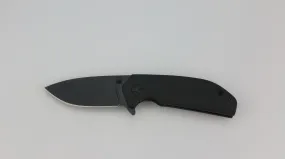 Brown Dog Liner Lock Knife - 95mm Black