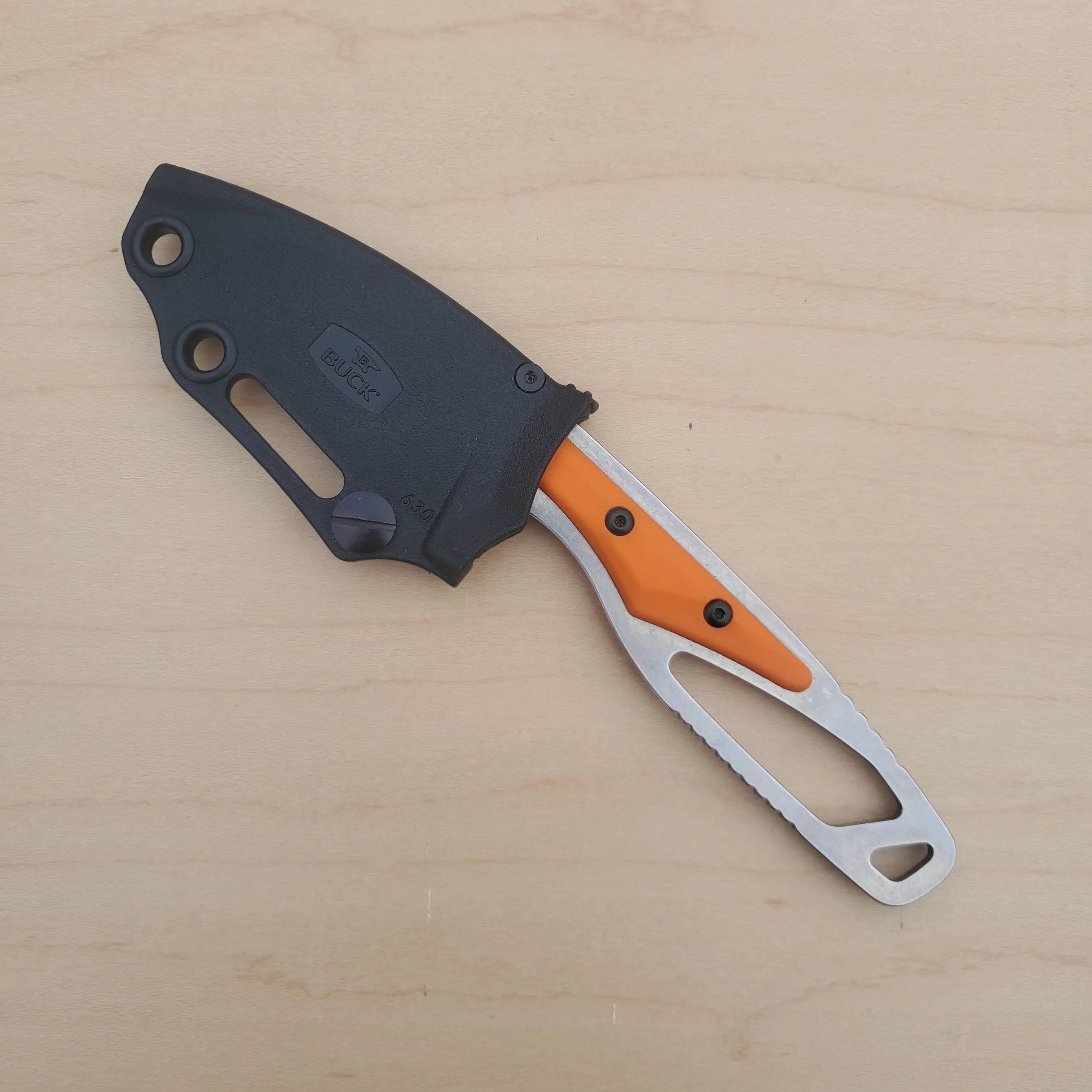 Buck 630 PakLite 2.0 Hide Knife - Orange