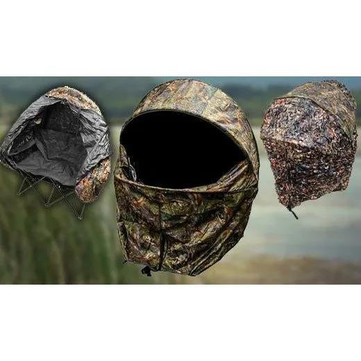 BUFFALO RIVER DOUBLE SEAT TRANSPORTABLE MAI MAI/HUNTING BLIND