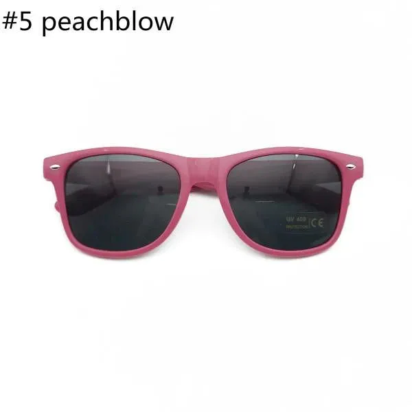 Bulk Customisable 48 Pack of Classic 80's Style Adult Sunglasses, UV400 Rated, with Spring Loaded Hinges, 20 Colours