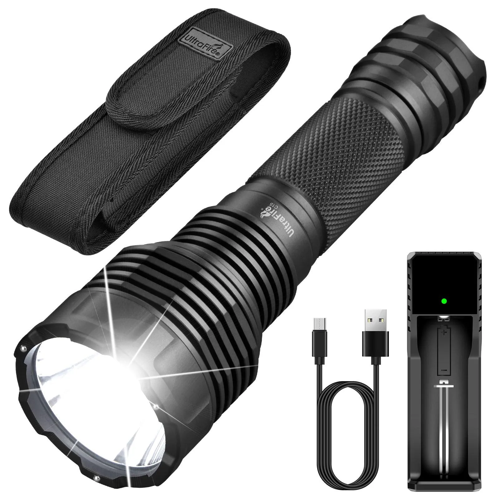 C15 Rechargeable Tactical Flashlight