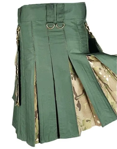 CAMO HYBRID KILT - HUNTING KILT