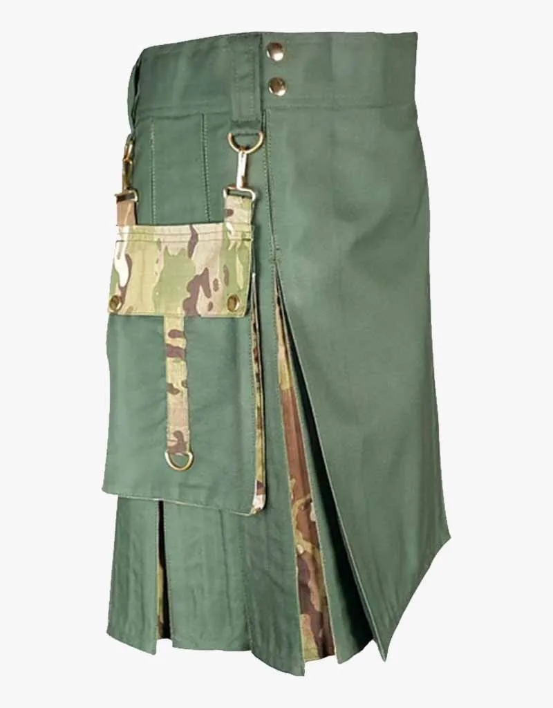 CAMO HYBRID KILT - HUNTING KILT