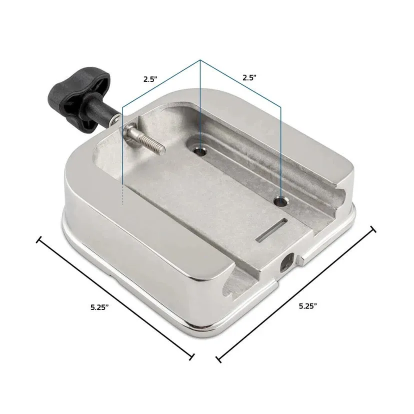 Cannon Stainless Steel Mounting Base [1904045]