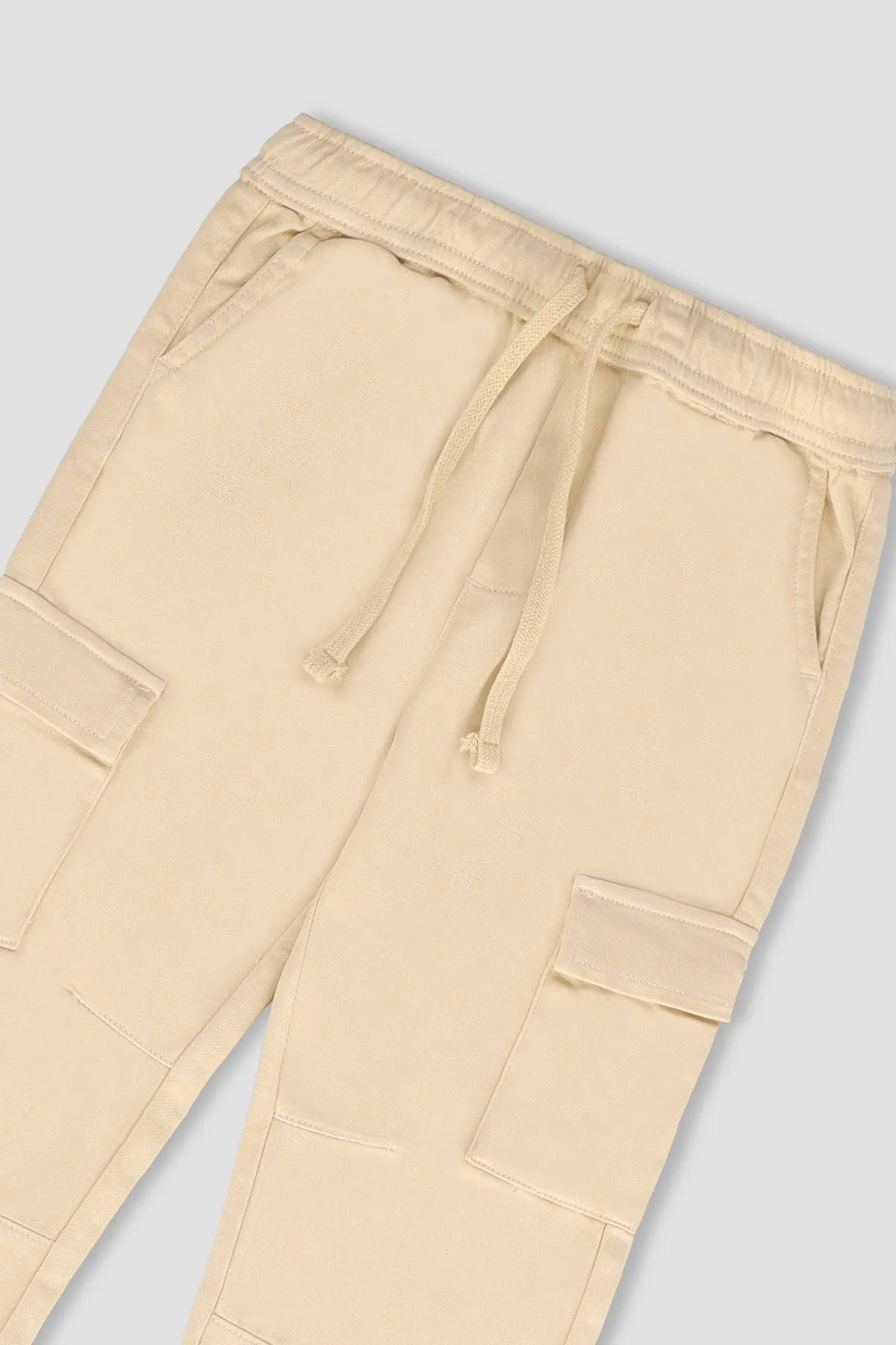 Cargo Trouser For Boy - Fog