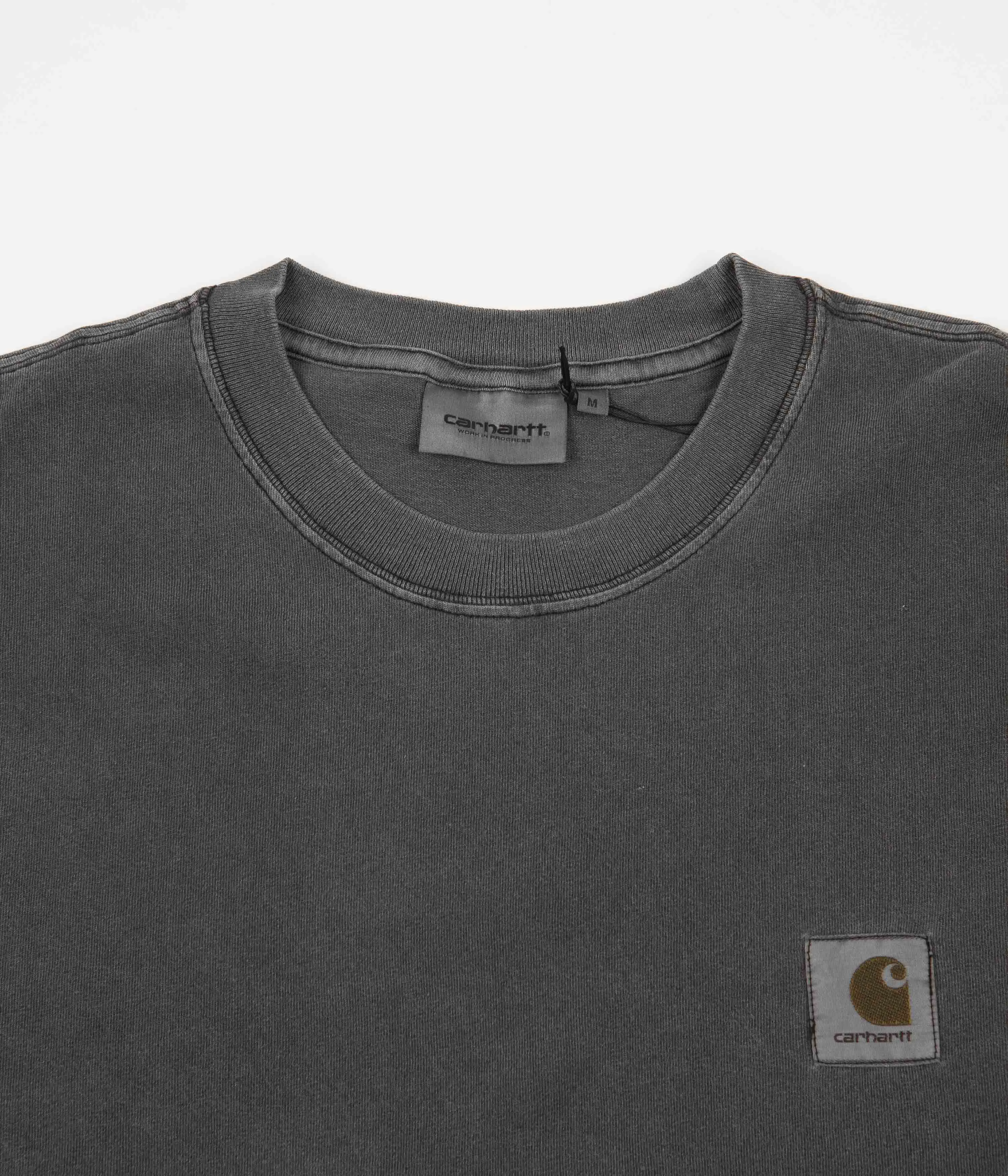 Carhartt Nelson Long Sleeve T-Shirt - Black