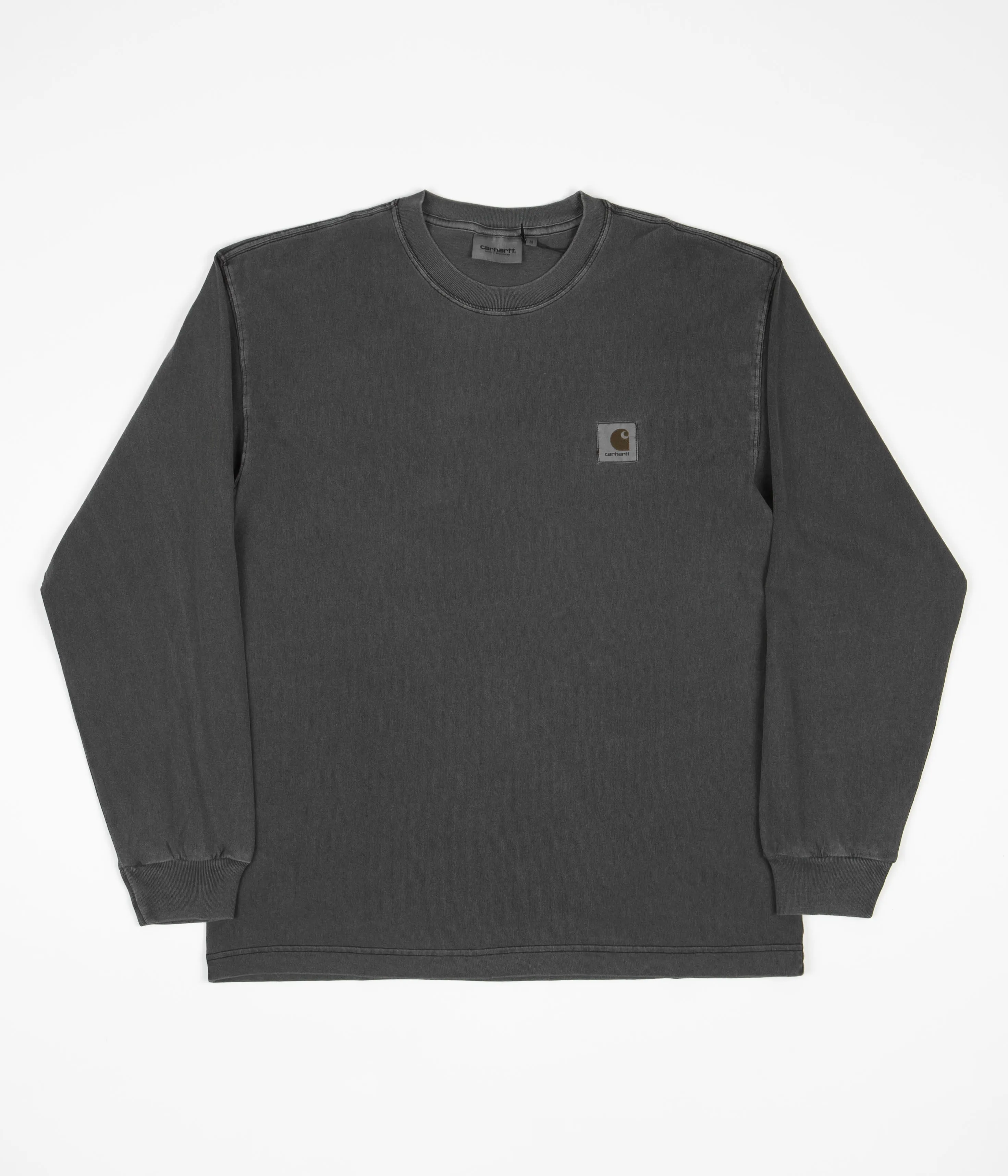 Carhartt Nelson Long Sleeve T-Shirt - Black