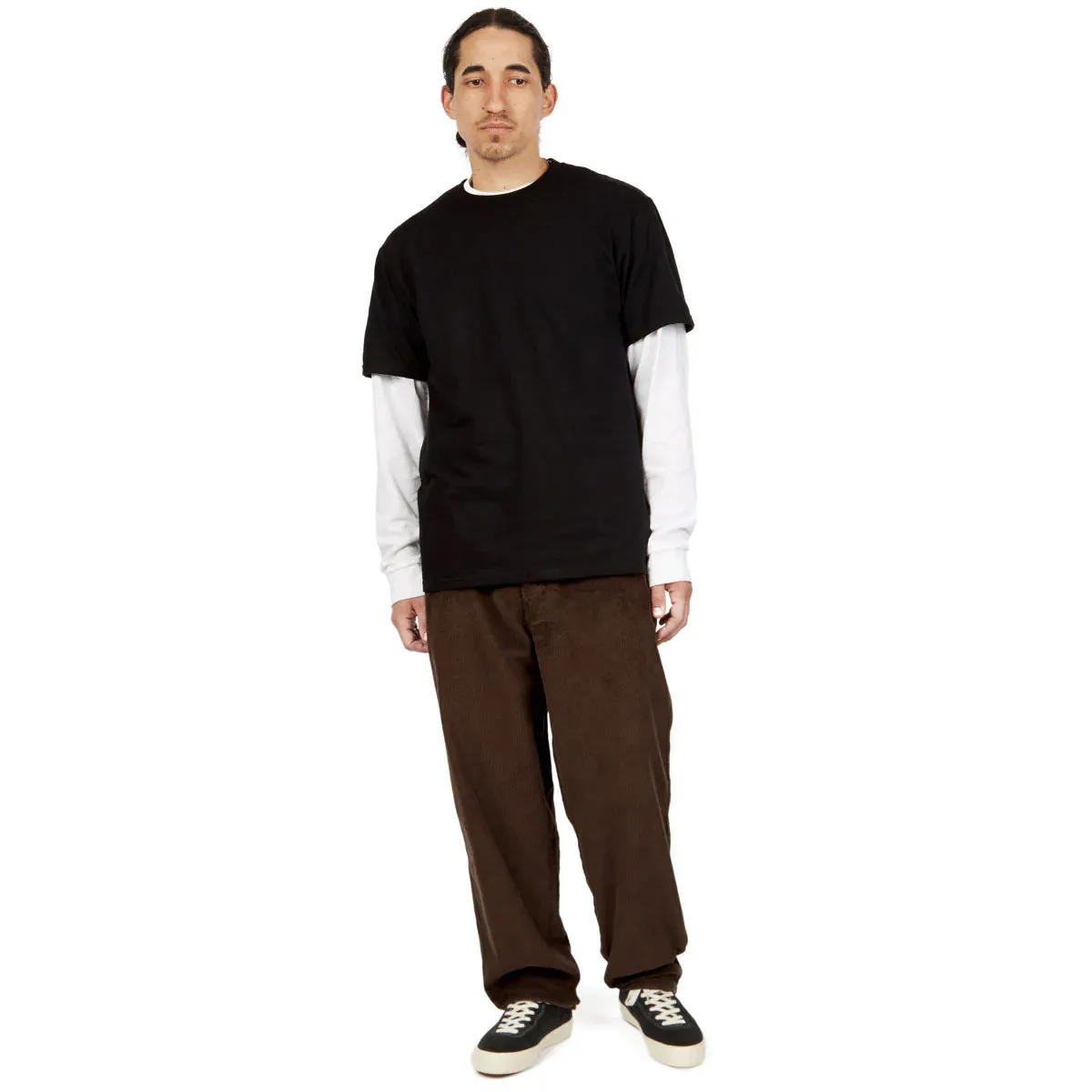 CCS Baggy Taper Corduroy Pants - Brown