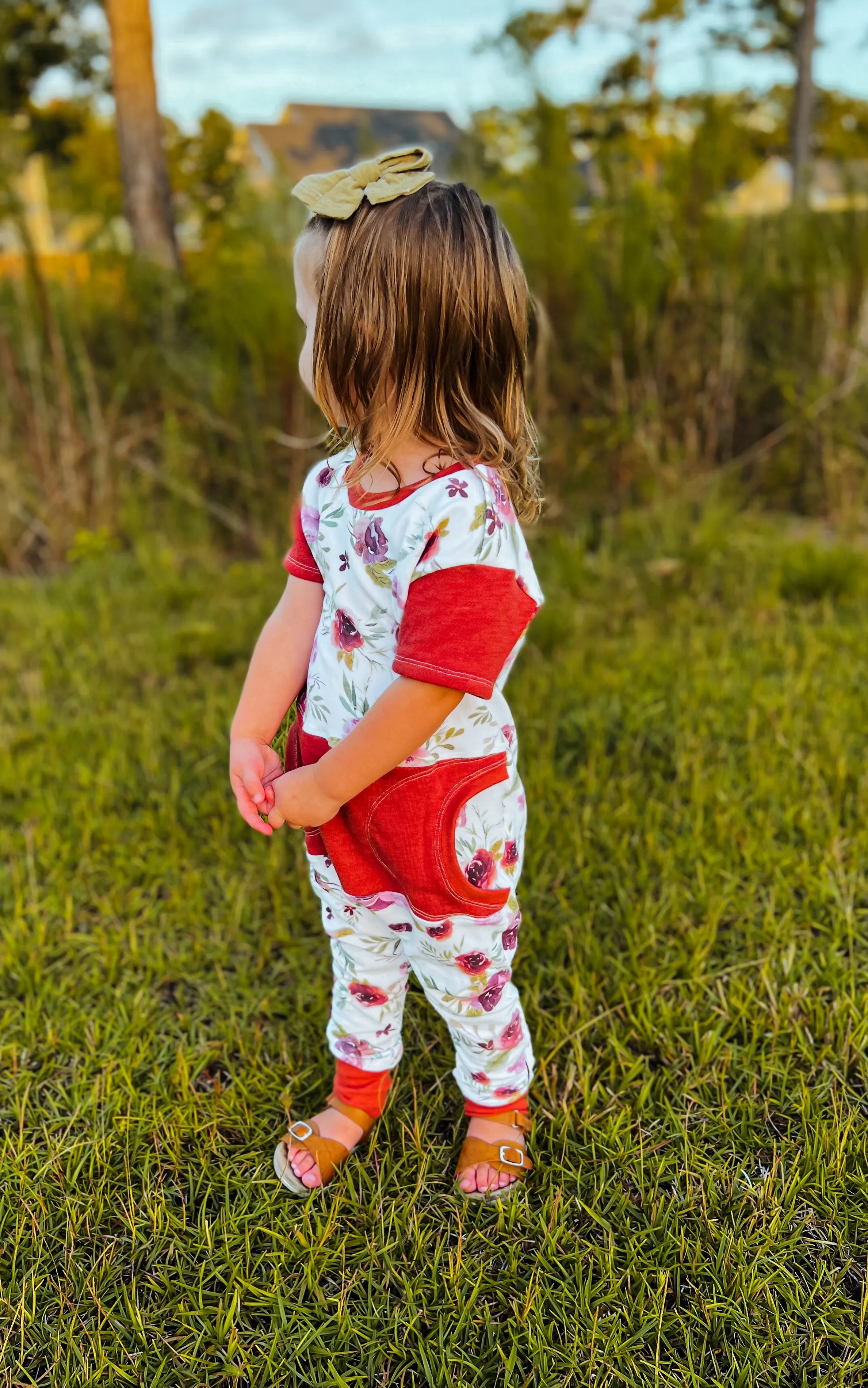 Child Alder Romper Digital Sewing Pattern Sizes NB-5T