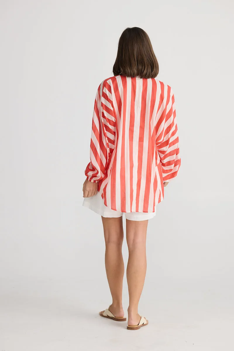 Cliffside Shirt, Noel Stripe