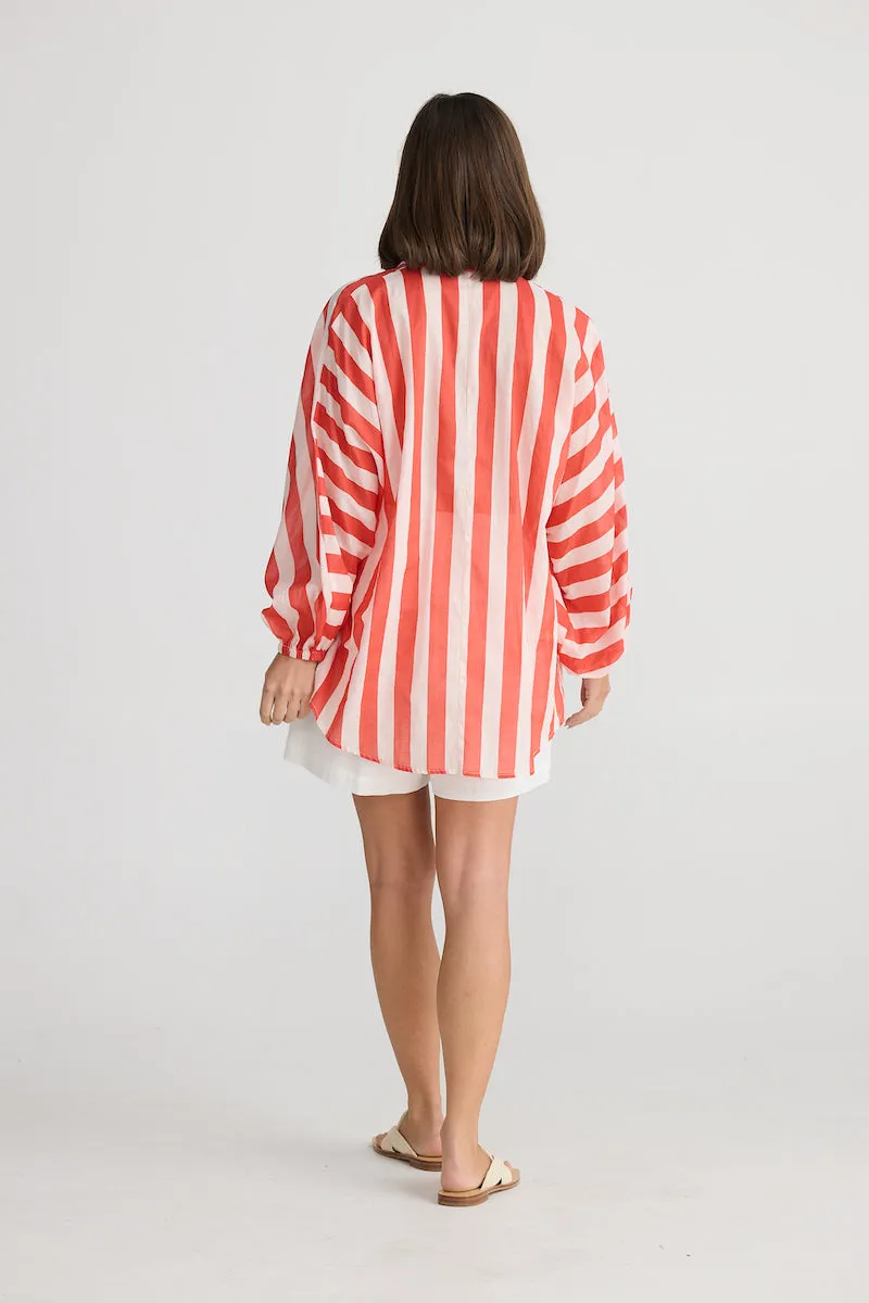 Cliffside Shirt, Noel Stripe