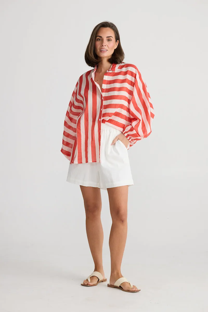 Cliffside Shirt, Noel Stripe