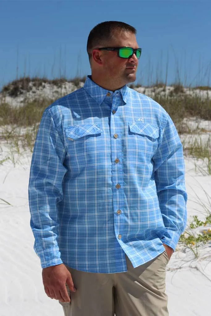 Coastal Plaid LS