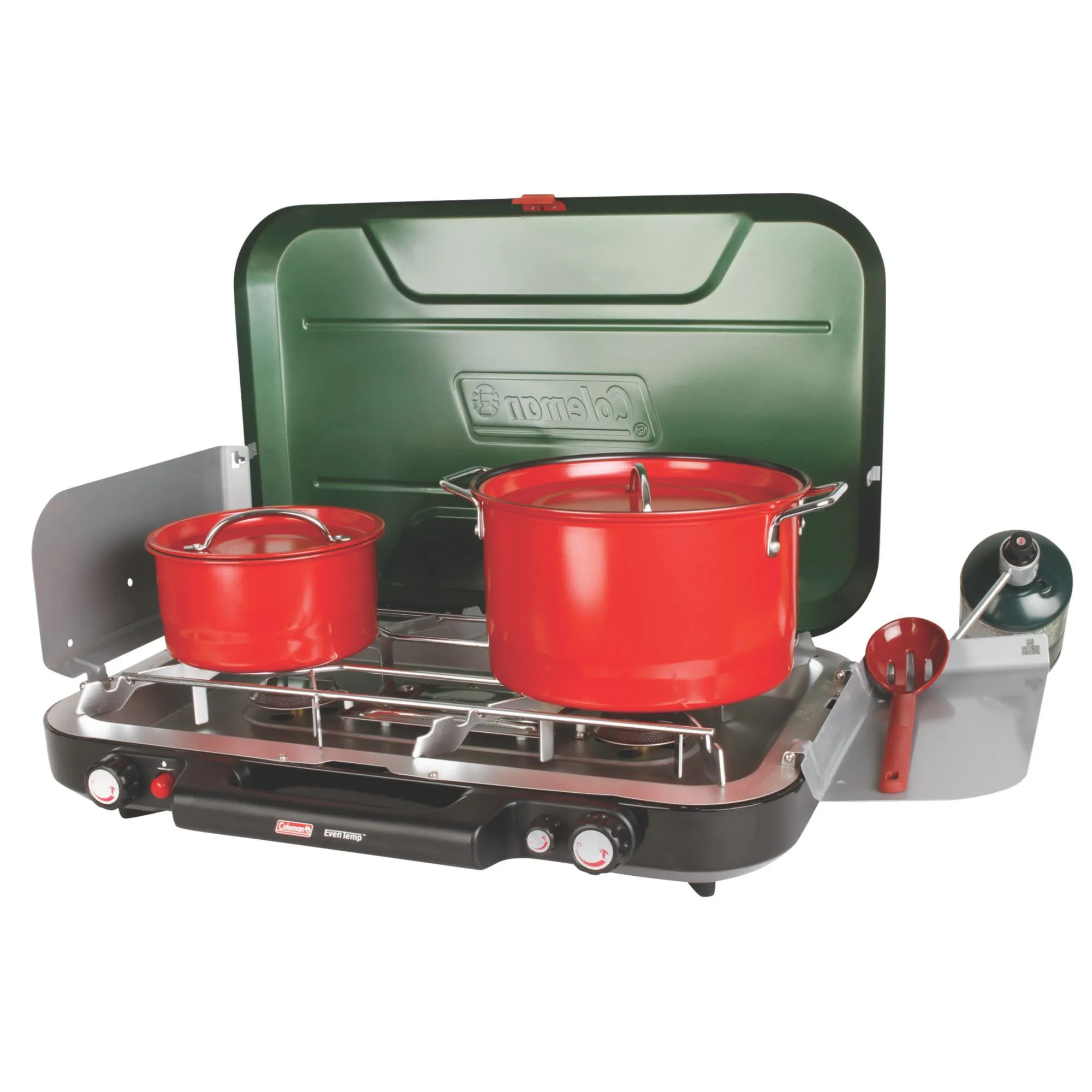 Coleman Eventemp Stove With Griddle And Cup