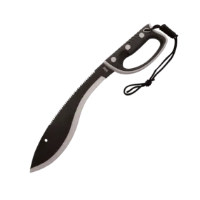 Colombia Sawback Kukri Machete w-Sheath