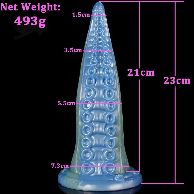 Deep Ocean Octopus Monster Dildo - Large Tentacle Fantasy Dildo