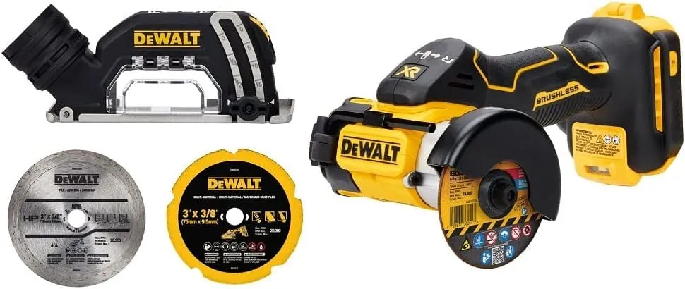 DEWALT 20V MAX* XR BRUSHLESS 3IN Compact Cut Off Tool (Bare)