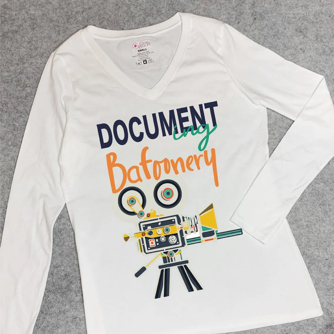 Documenting Bafoonery Long-Sleeve T-Shirt