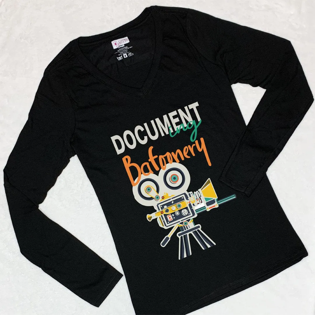 Documenting Bafoonery Long-Sleeve T-Shirt