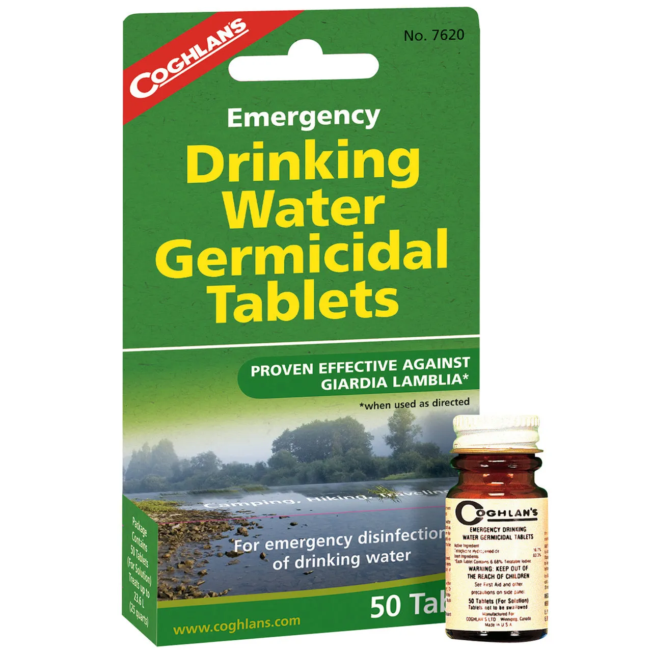 Emergency Drinking Water Germicidal Tablets