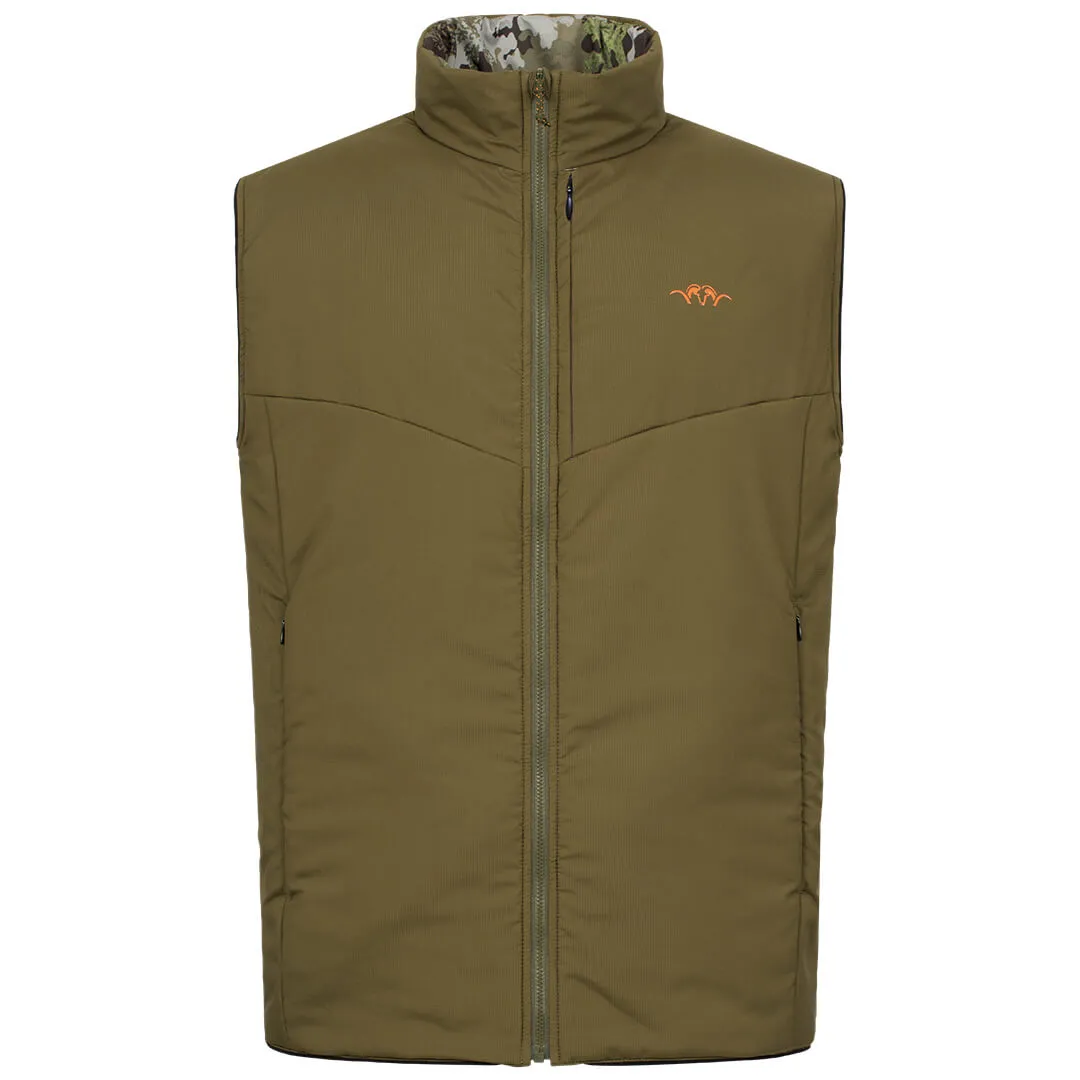 Endeavor Reversible Waistcoat - Dark Olive by Blaser