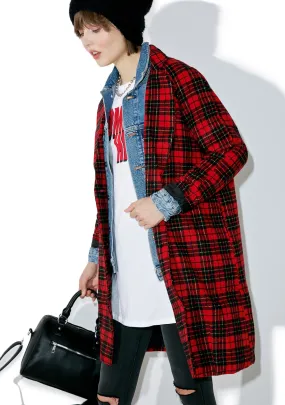 Ernest Plaid Coat