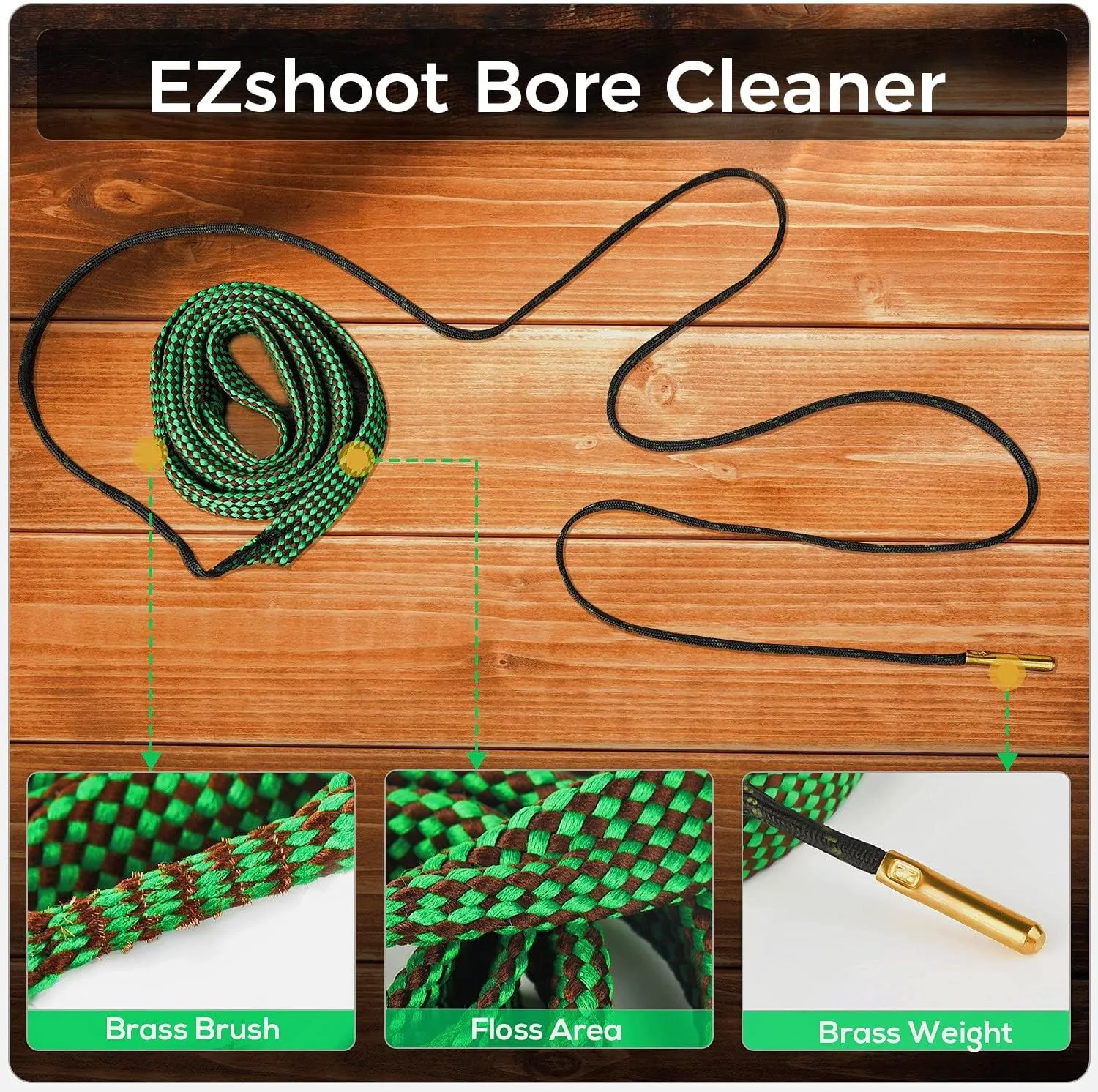 EZshoot 1 Pack Gun Bore Cleaner for .22 .223 & 5.56mm