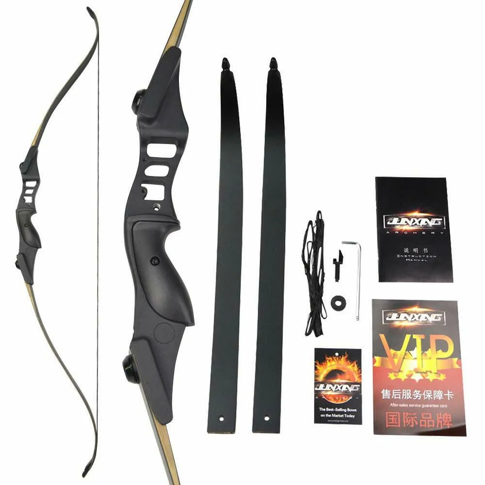 🎯F177 Recurve Bow for Beginners Powerful Hunting Shooting