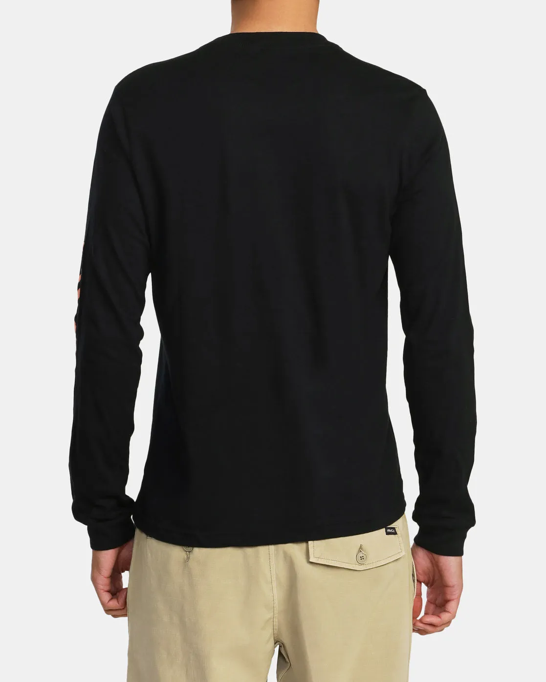 Facets Long Sleeve Tee - Black