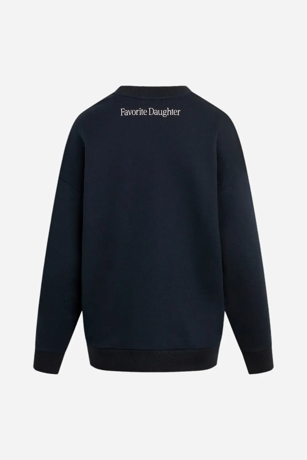 Favorite Daughter Favorite Teacher Sweatshirt Navy