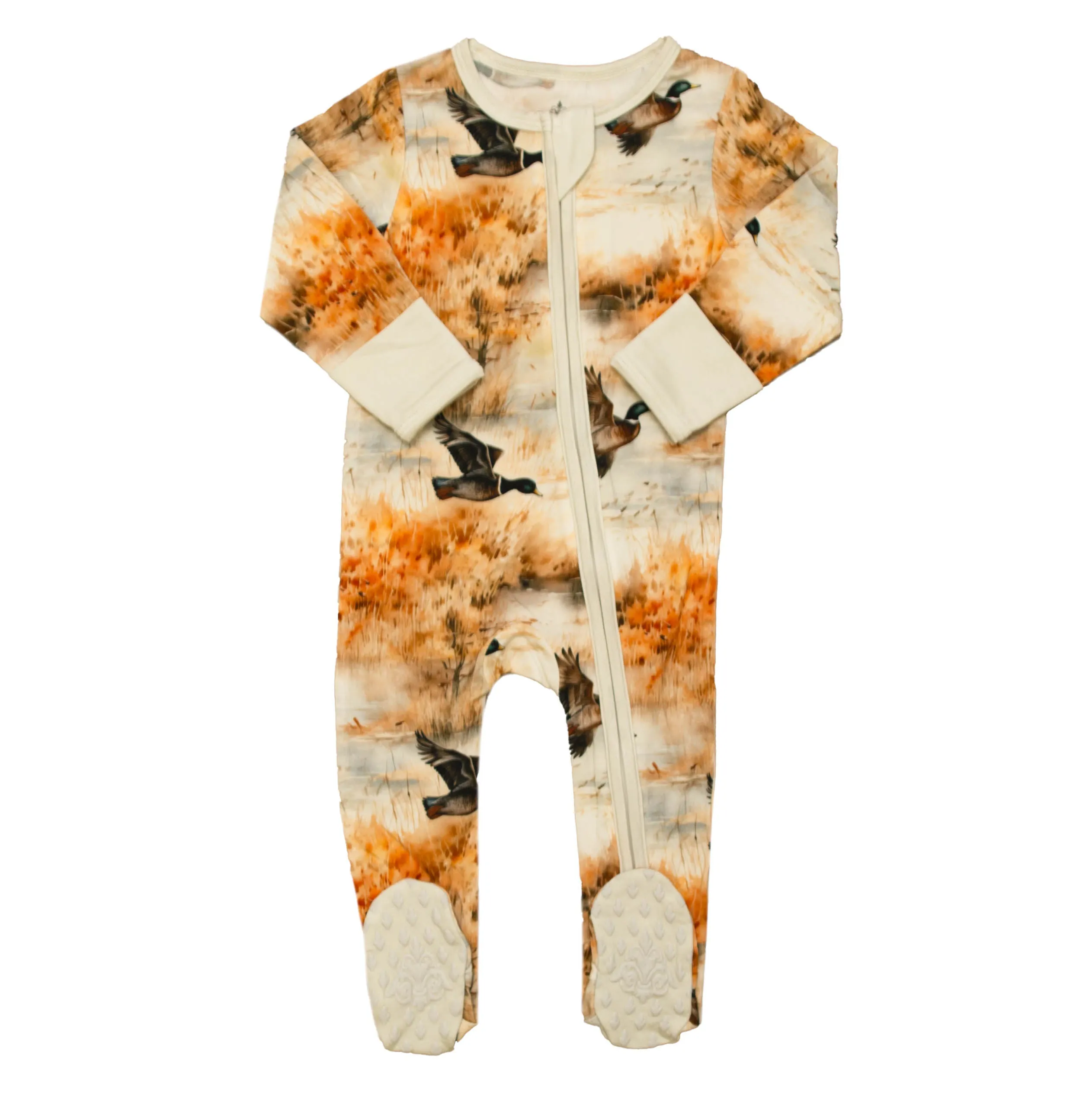 Flying Mallard Bamboo Romper