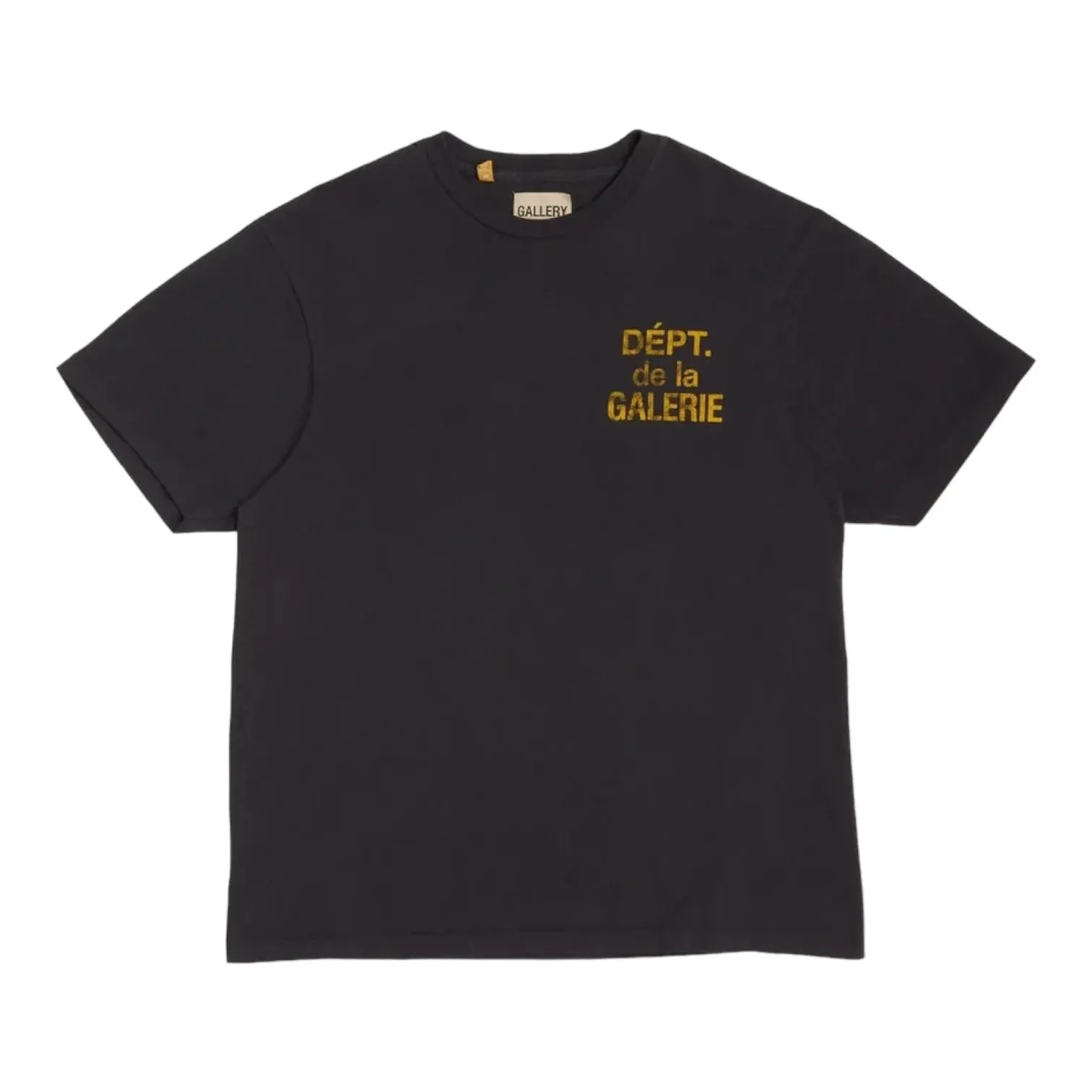 Gallery Dept. French T-Shirt Black/Yellow