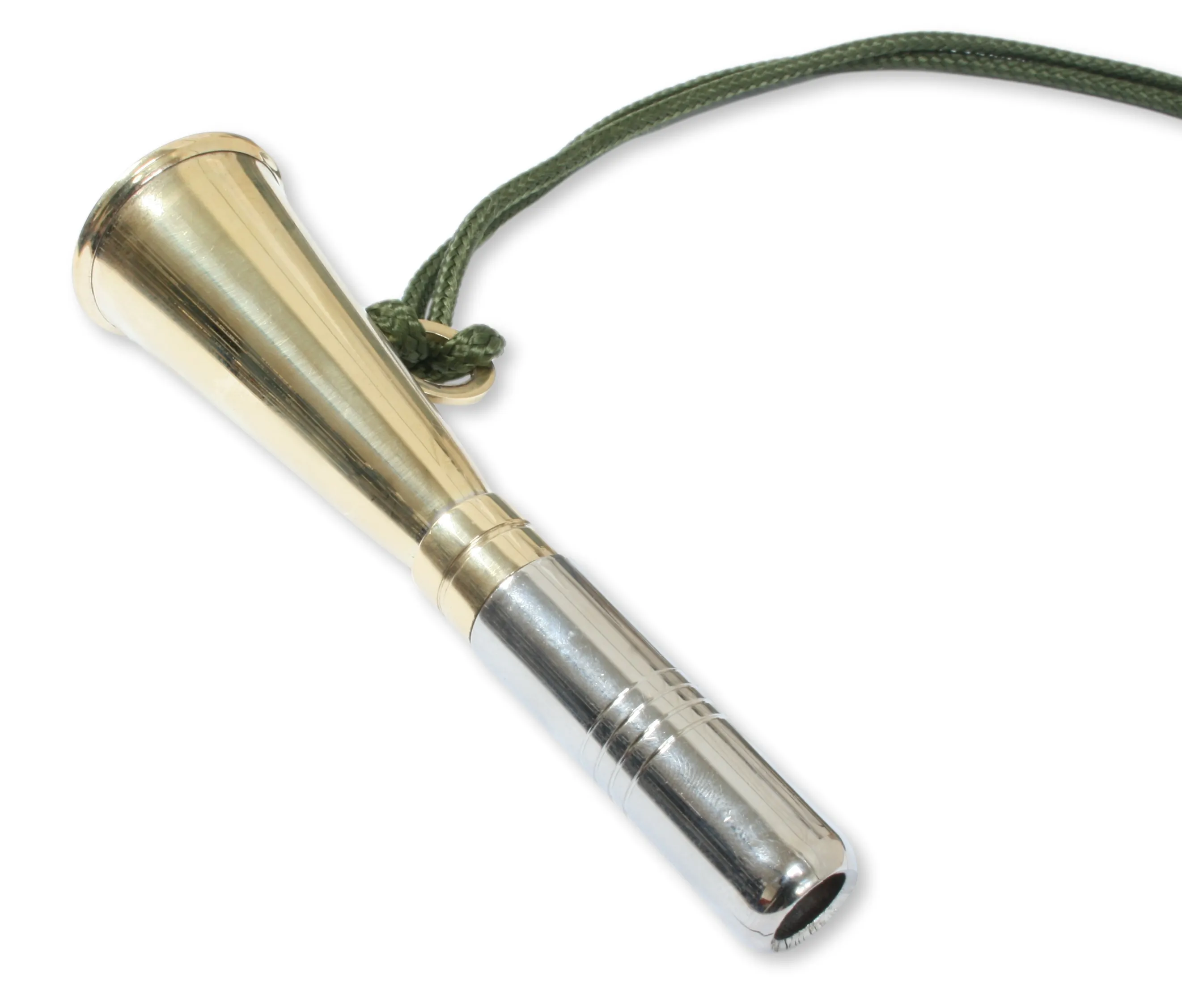 Gamekeeper's Brass Signal Beaters Horn With Lanyard